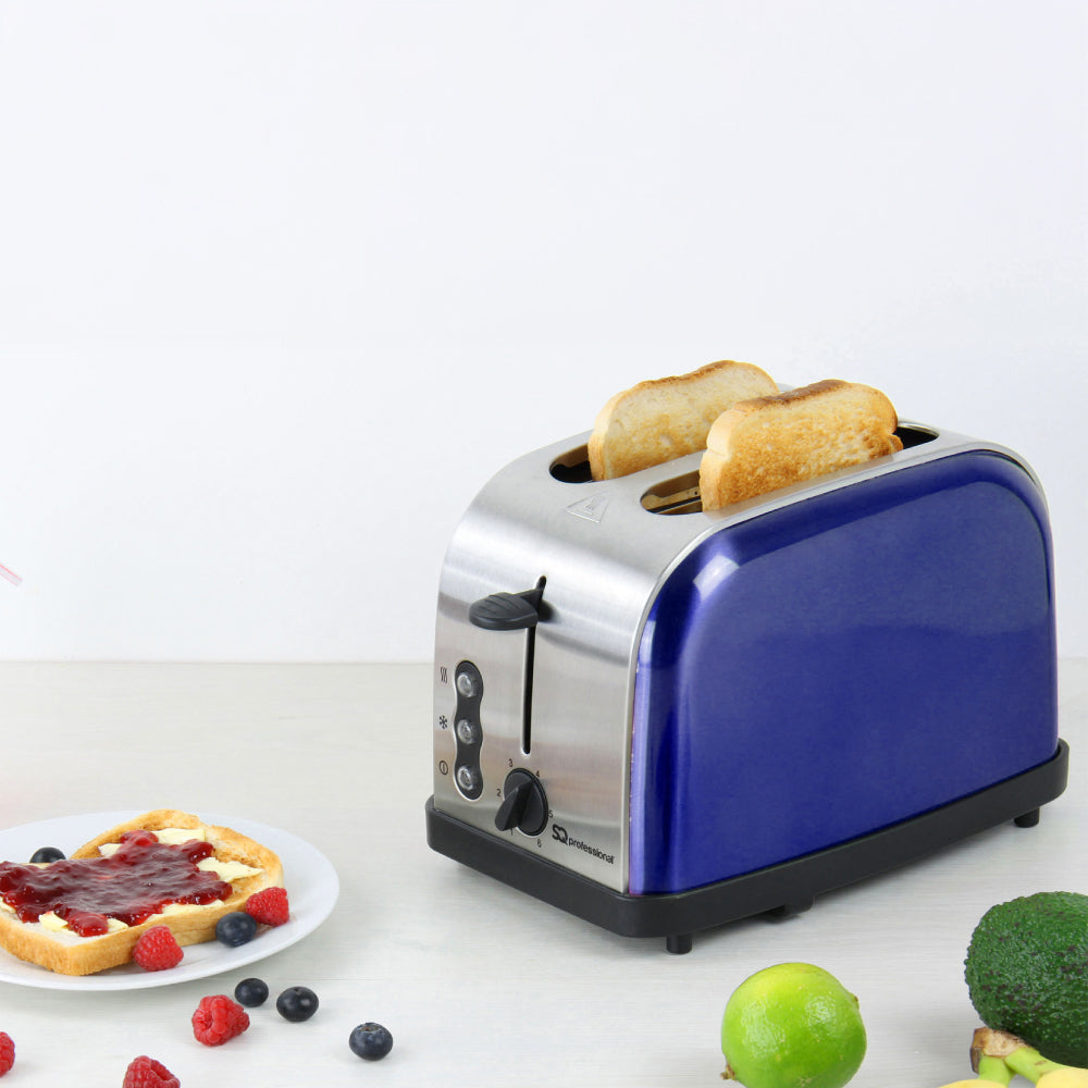 SQ Professional Gems Legacy 2 Slice Toaster 900W Sapphire 10085 (Parcel Rate)