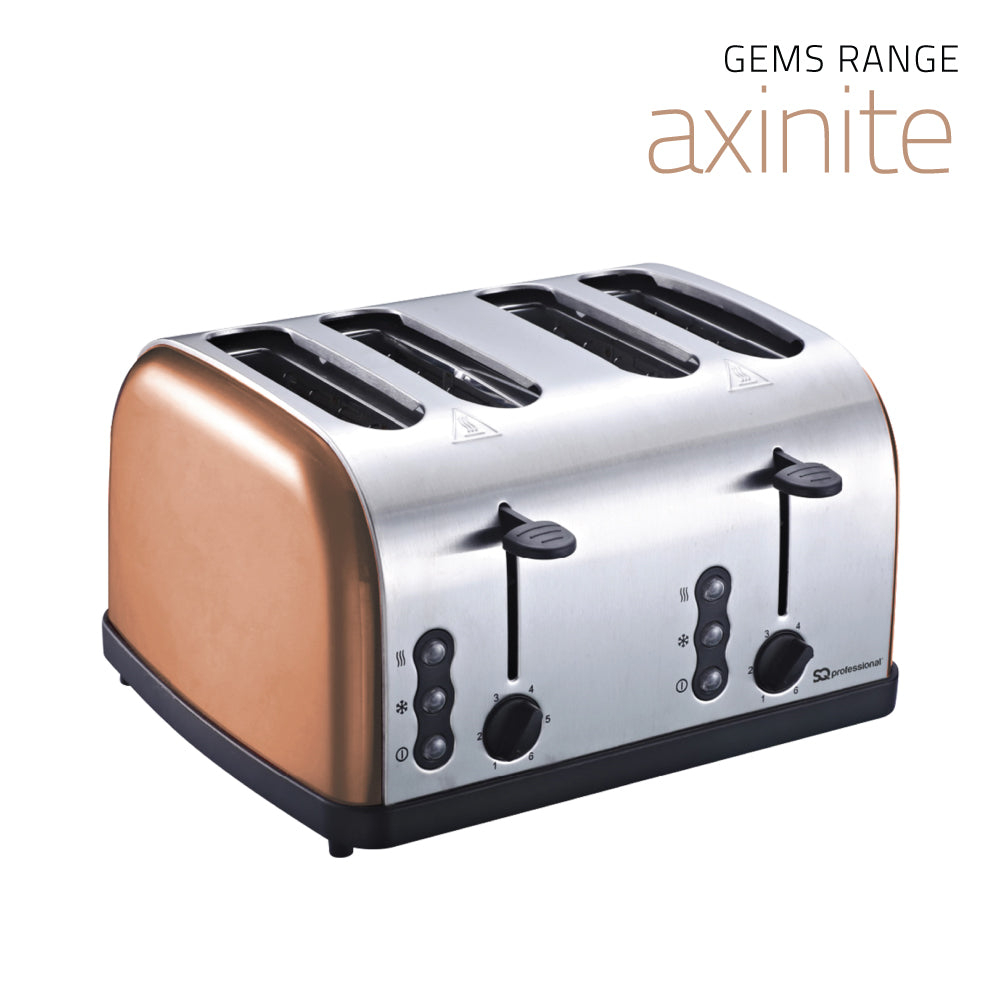 SQ Professional Gems Legacy 4 Slice Toaster 1500W Axinite 10962 (Big Parcel Rate)