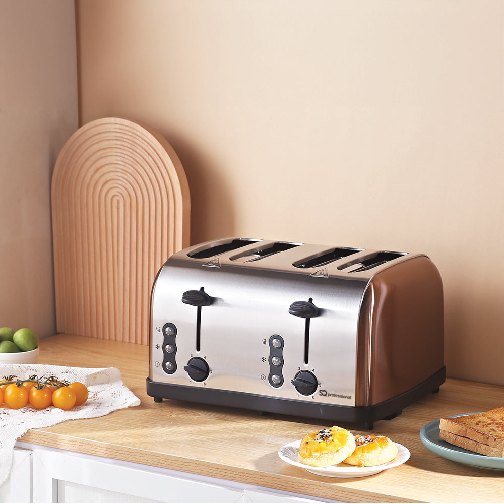 SQ Professional Gems Legacy 4 Slice Toaster 1500W Axinite 10962 (Big Parcel Rate)