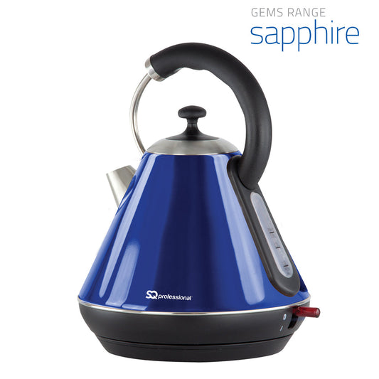 SQ Professional Gems Legacy Kettle 1.8 Litre 2200 Watt Sapphire 5684 (Parcel Rate)