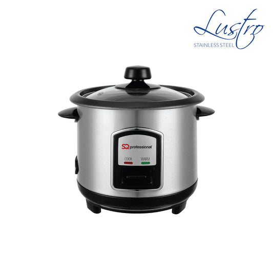 Durane Stainless Steel Rice Cooker 0.8L 350W 9322 (Parcel Rate)