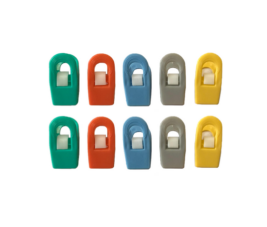 Plastic Laundry Clothes Pegs 4.5 cm Pack of 10 7004 (Parcel Rate)