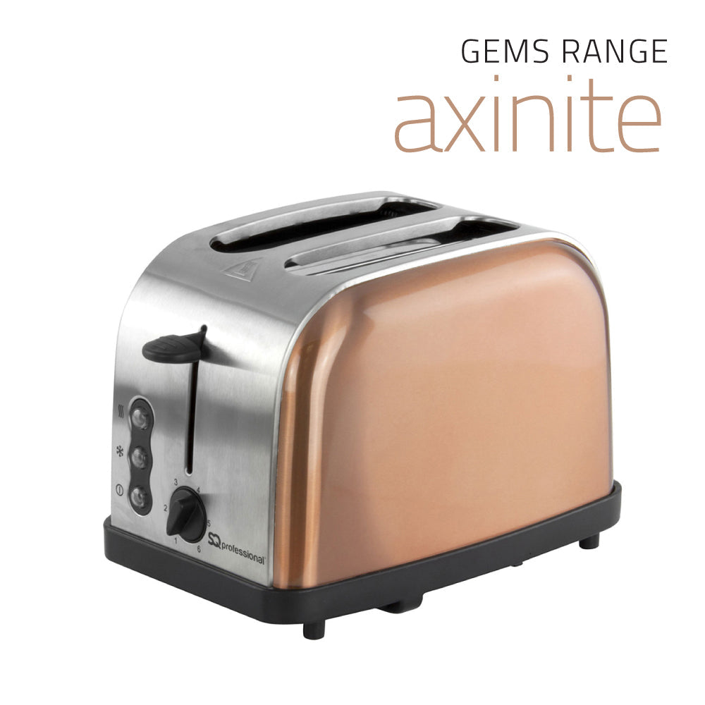 SQ Professional Gems Legacy 2 Slice Toaster 900W Axinite P97111 / 7209 A  (Parcel Rate)