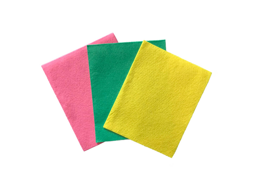 Kitchen Cleaning Cloth 31 x 38 cm Pack of 12 Assorted Colours 7471 (Parcel Rate)