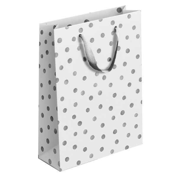 Gold / Silver Patterned Paper Gift Bag Extra Large Assorted Designs P1912 (Parcel Rate)