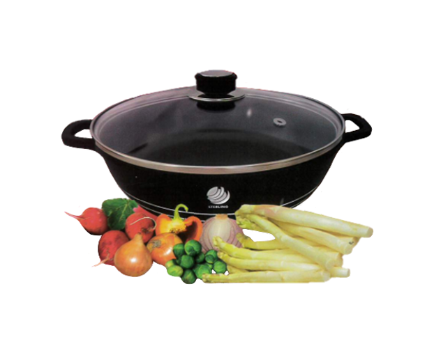 Non Stick Diecast Shallow Casserole Pot 28cm ST81856 (Parcel Rate)