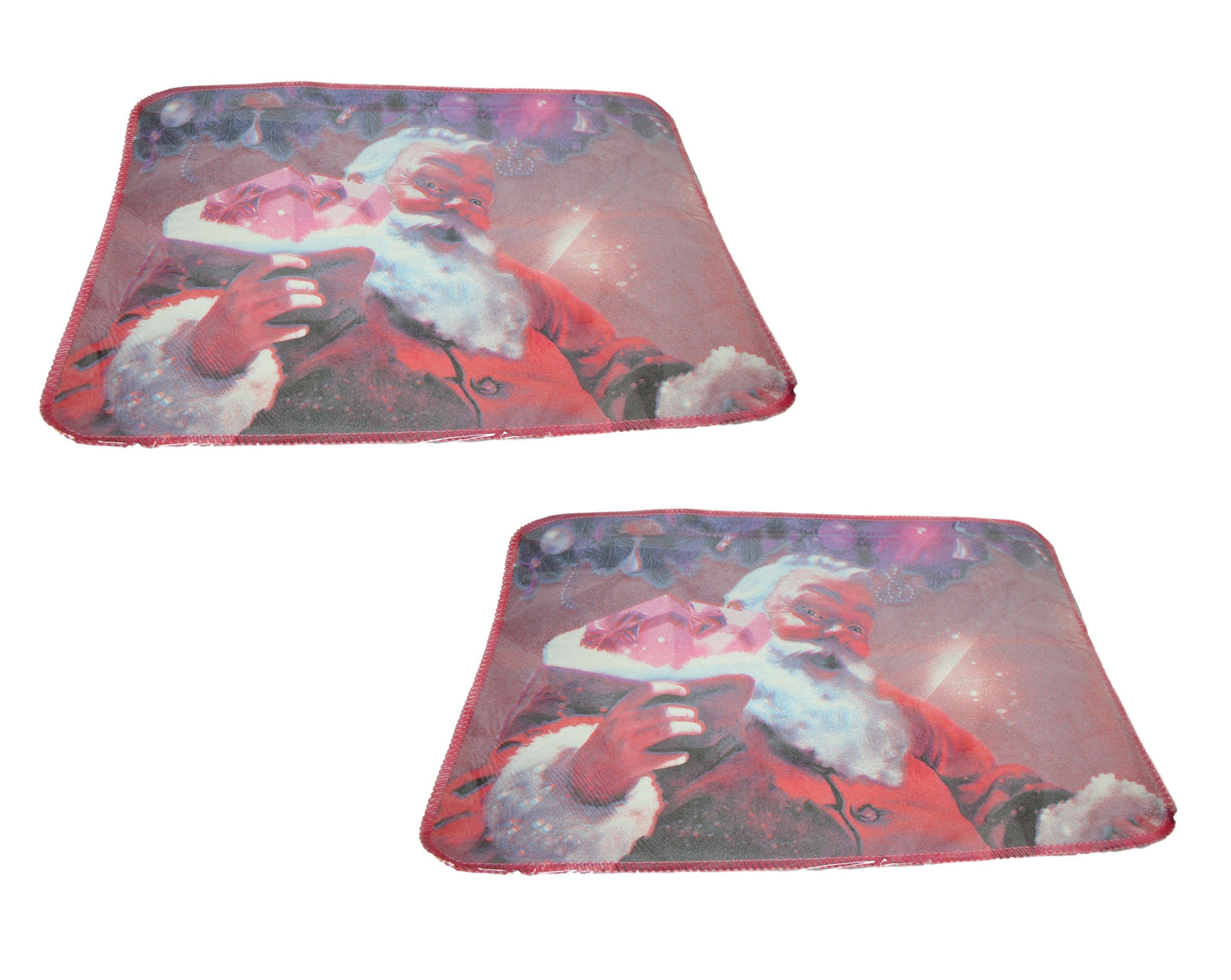 Christmas Santa Claus Doormat Rug 58 x 39 cm Assorted Designs 2785 (Parcel Rate)