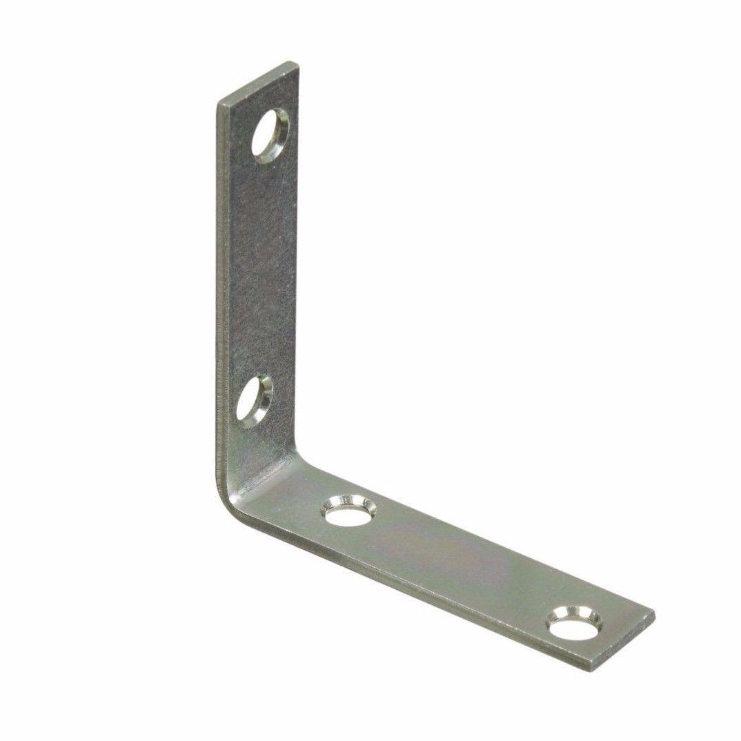 Value Pack Corner Brackets Zinc 2 1/2'' 65mm 0241 (Large Letter Rate)