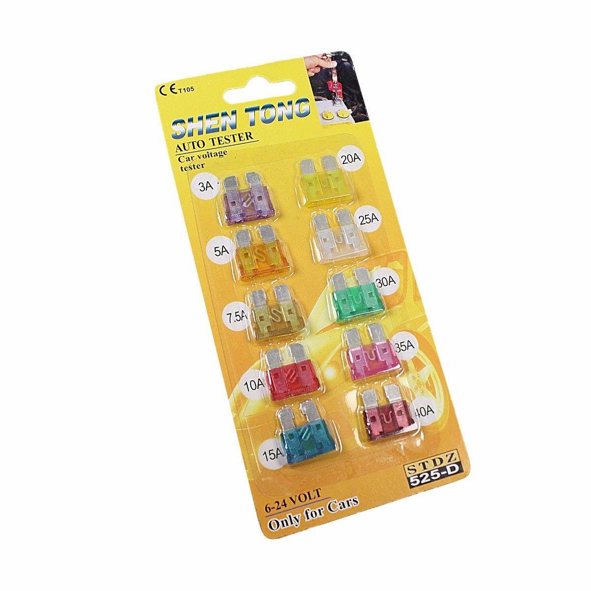 Car Fuse Multi Pack 3A To 40A Electrical Components 0596 (Large Letter Rate)