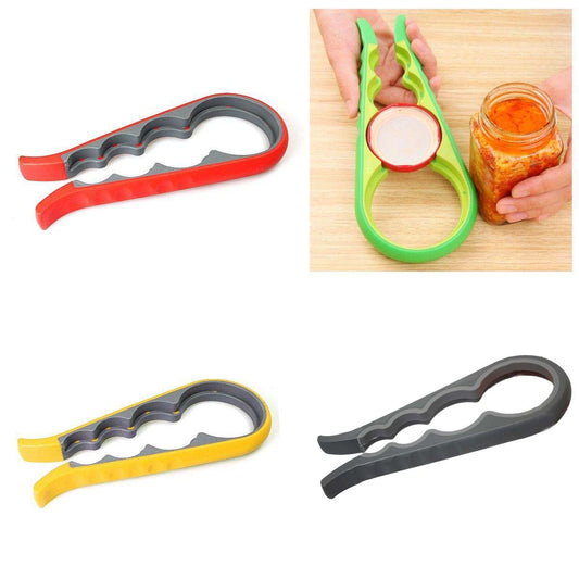 Plastic Kitchen Bottle Jar Lid Opener 4 Sizes Assorted Colours 3239 / 11328 (Large Letter Rate)