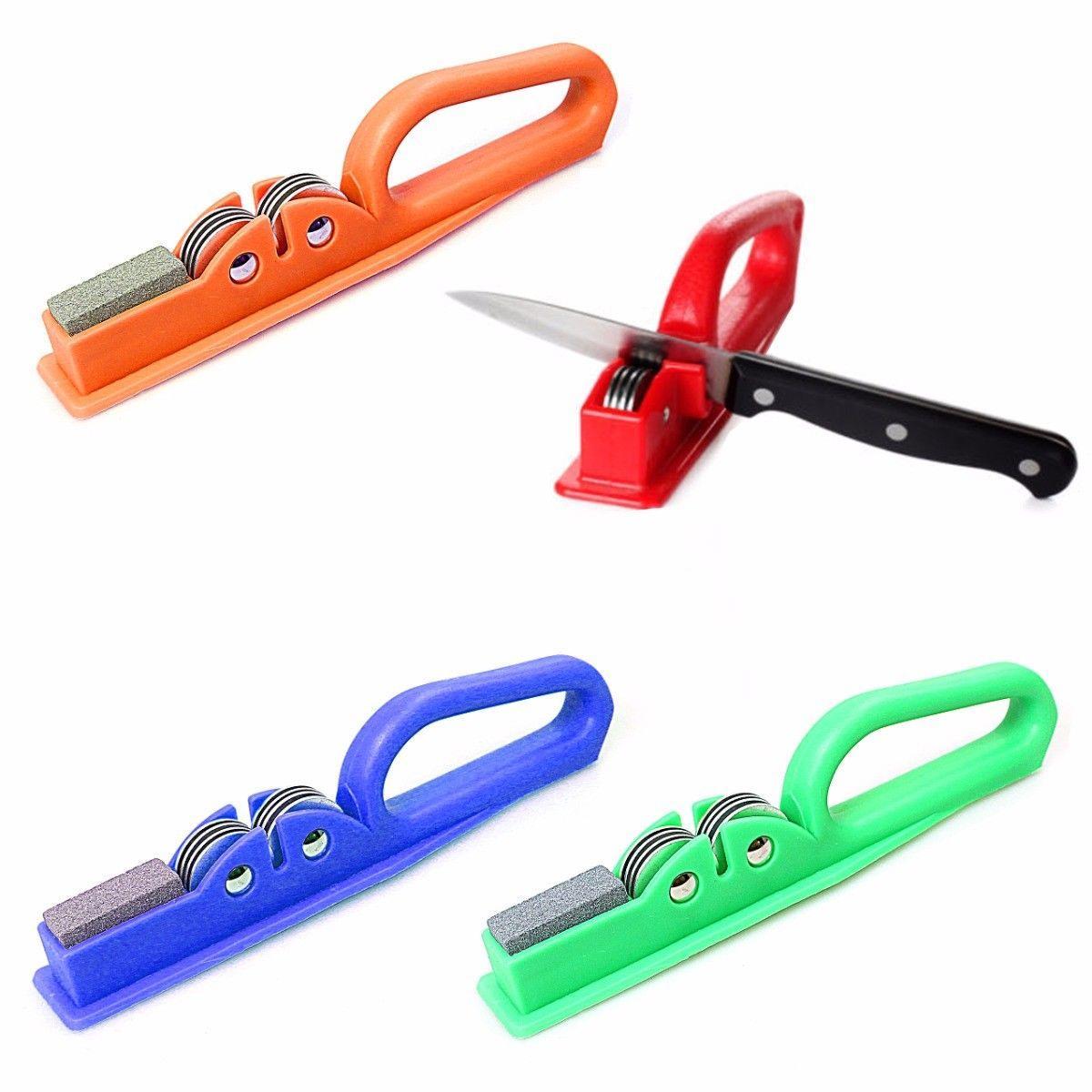 Kitchen Knife Sharpener 20 cm Assorted Colours 4775 (Parcel Rate)