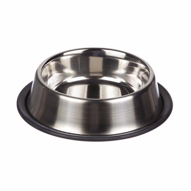 Steel Pet Bowl Dog Feeding Bowl Large Size 26cm 3046 (Parcel Rate)