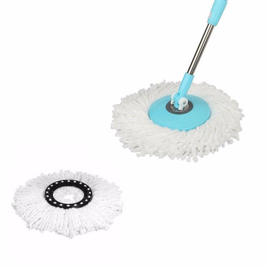 Replacement Round Spin Microfibre Refill Mop Head 16.5 cm 3596 / MH2 (Large Letter Rate)