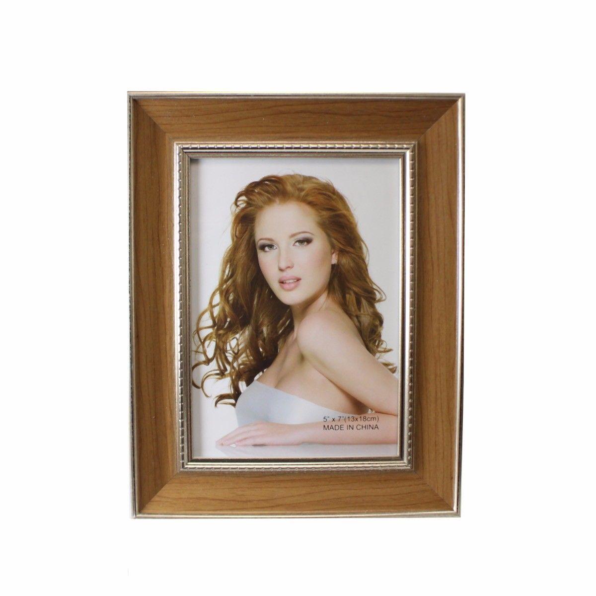 Photo Frame Ideal For Portrait Pictures 5'' x 7' Assorted Colours 3632 (Parcel Rate)