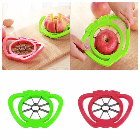 Plastic Apple Slicer Cutter 14 x 17 cm Assorted Colours 3484 (Parcel Rate)