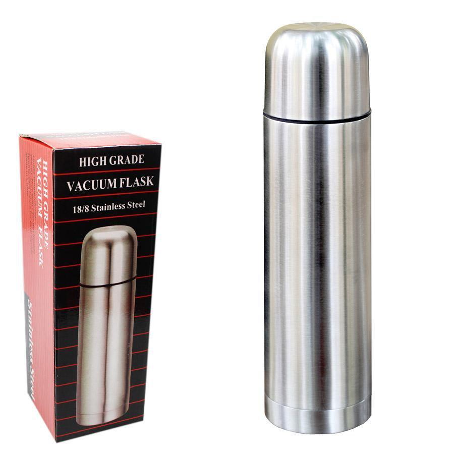 18/8 Stainless Steel Vacuum Thermos Flask 750ml 4703 A (Parcel Rate)