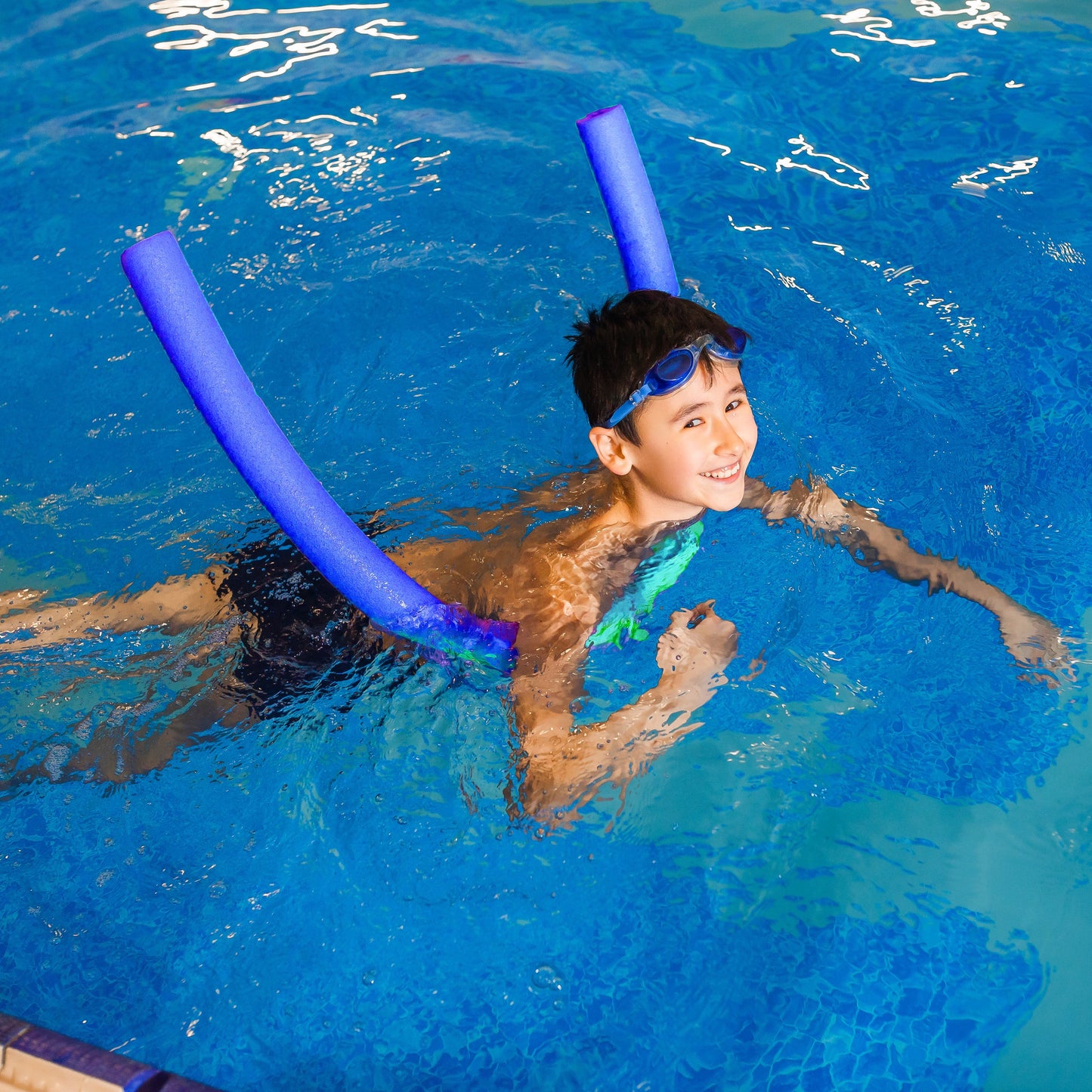 Swimming Pool Foam Noodle Tube 152cm Blue 5003 (Big Parcel Rate)