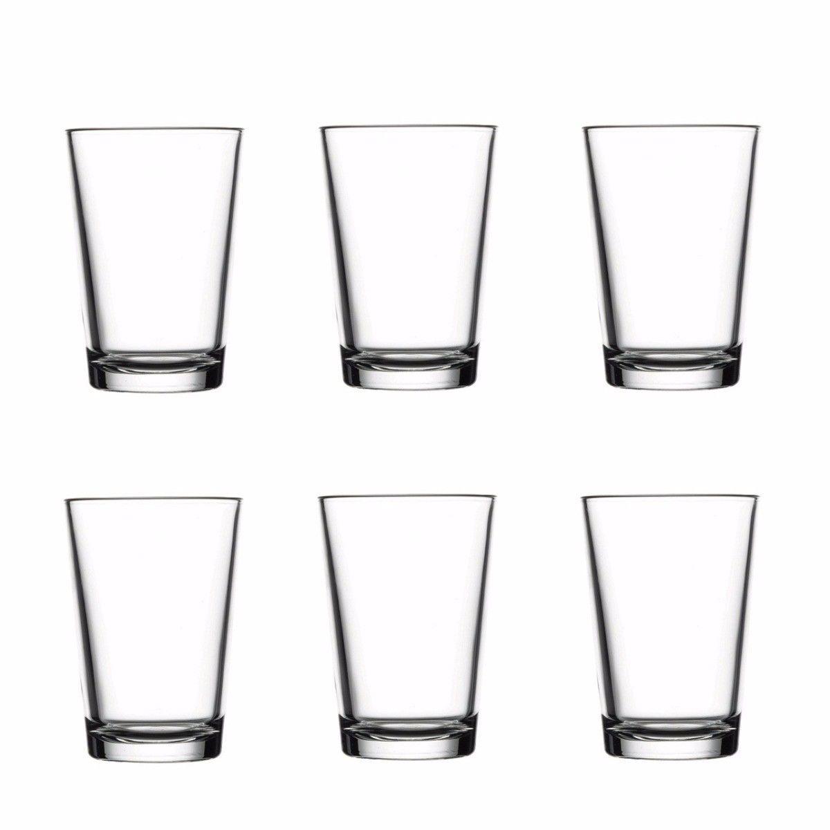 Kitchen Glassware Alanya Long Drinking Glasses 6 Pack 260ml Glassware Home 52432 (Parcel Rate)