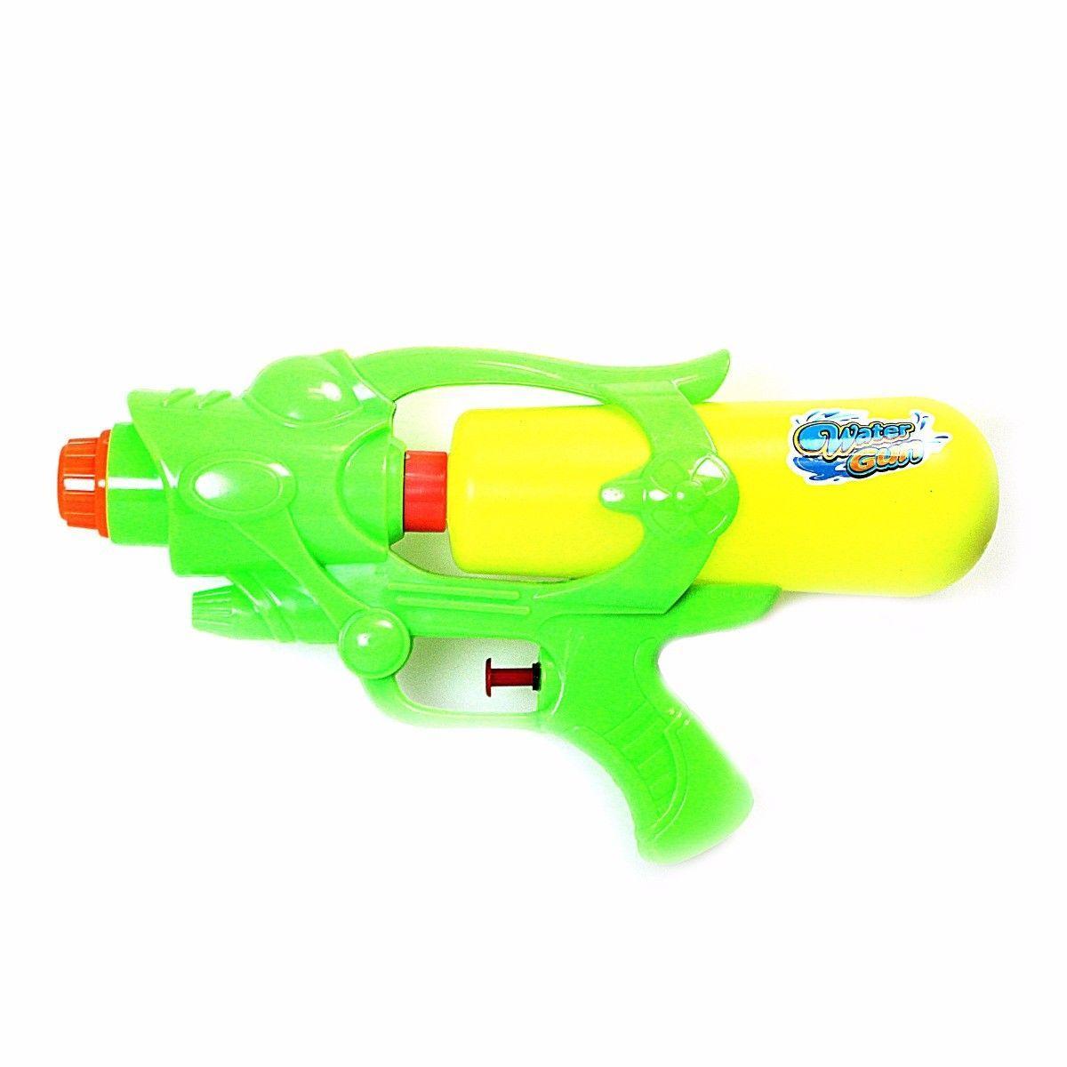 Children's Splash Fun Water Gun Available In Red And Green Outdoors Toys 4565 (Parcel Rate)