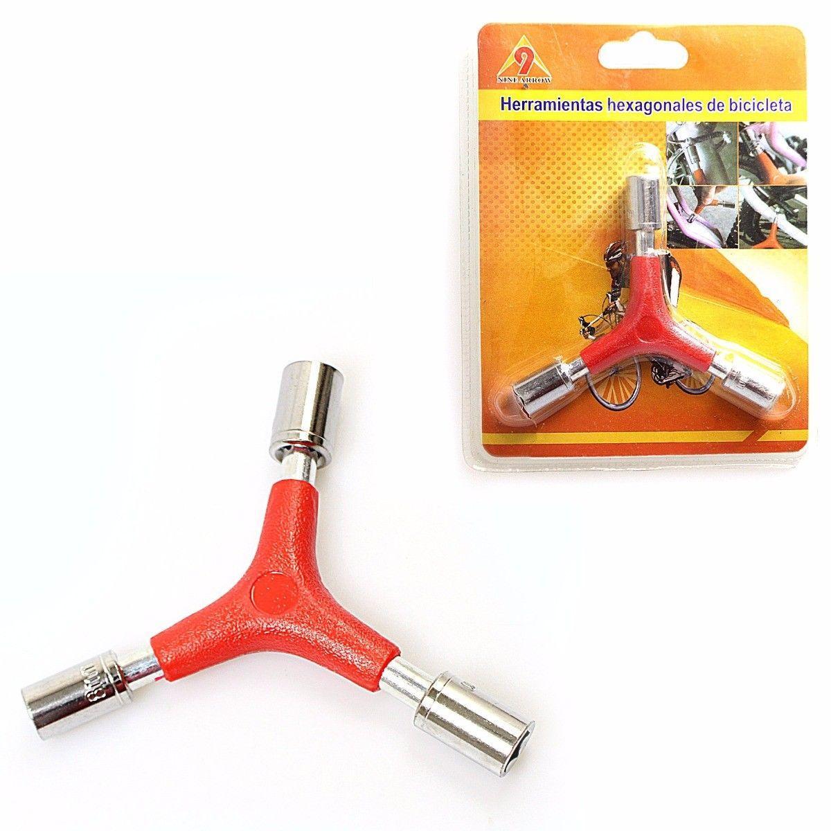 Bike Bicycle Maintenance Repair Tools Hex Y Type Socket Wrench 8/9/10mm Spanner 1868 (Parcel Rate)