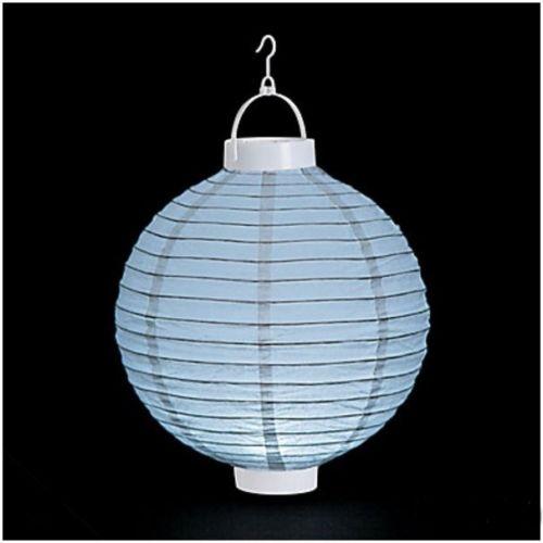 Paper Lantern Decoration 20 cm Battery Operated Assorted Colours 5537 (Large Letter Rate)