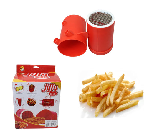 Jiffy Fries Simple Easy Create Your Own Potato Fries 14cm x 10cm 5656 (Parcel Rate)