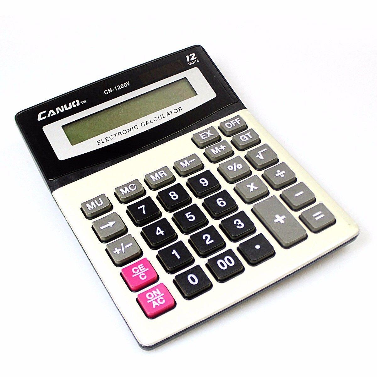 Canuo Desktop Electronic Calculator 12 Digits Home Office 0708 (Large Letter Rate)