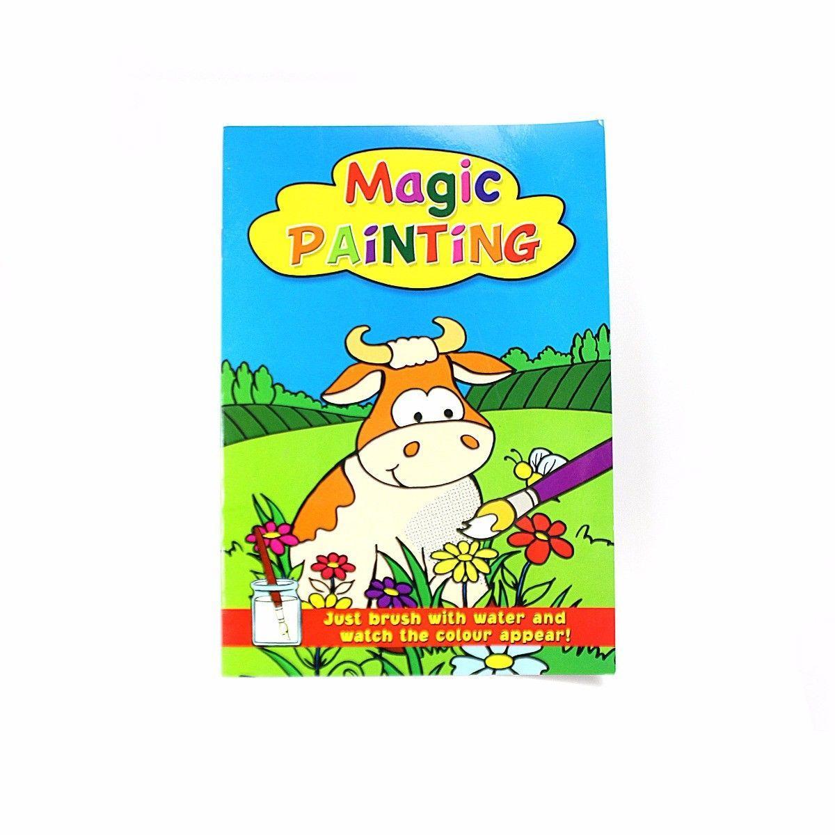 Children's Craft Magic Painting Book 1 & 2 A4 Size P2165 A  (Large Letter Rate)