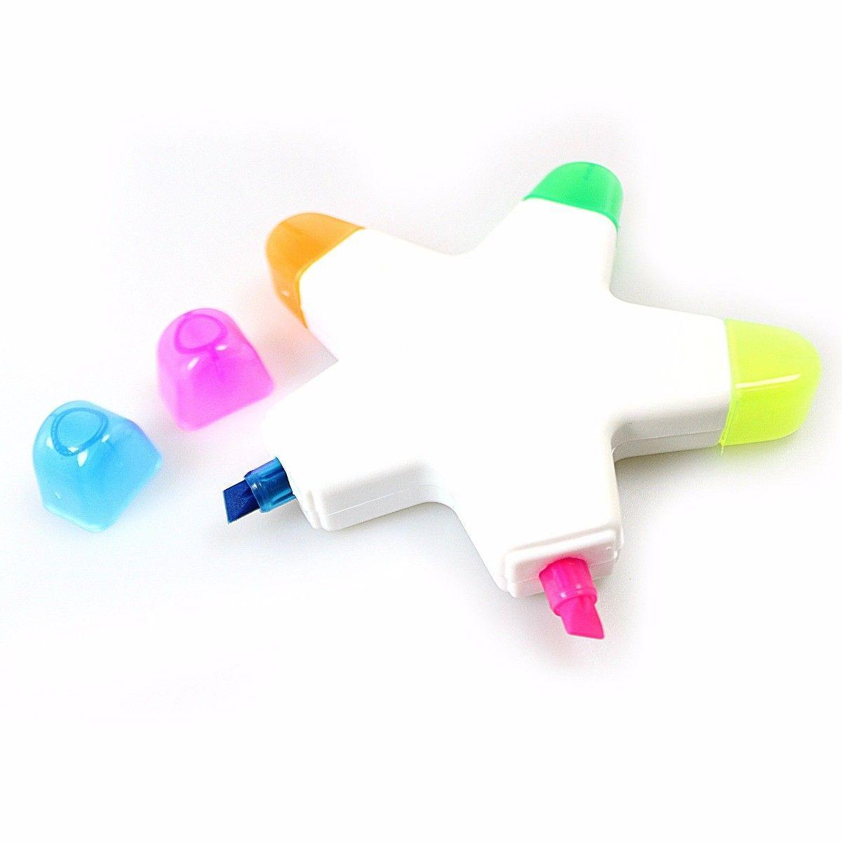 School Stationery Star Shaped Highlighter Marker Pen 4145 A (Large Letter Rate)