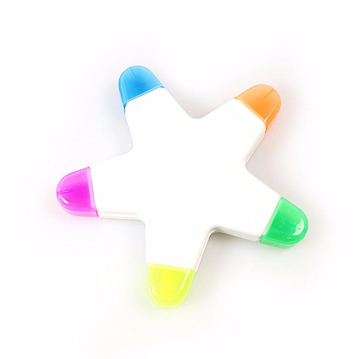 School Stationery Star Shaped Highlighter Marker Pen 4145 A (Large Letter Rate)