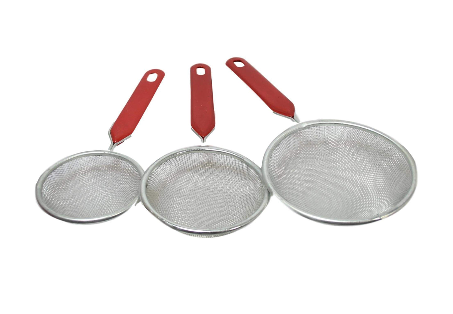 Stainless Steel Sieve Strainer Set of 3 57773 A  (Parcel Rate)