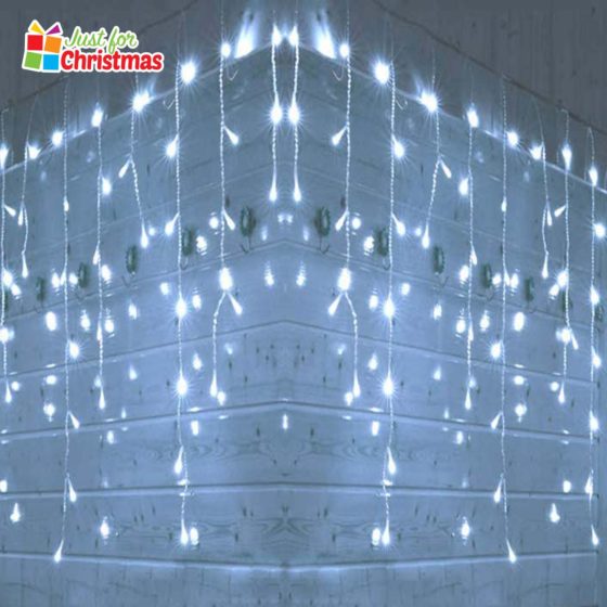 360LED Brilliant Ice White Icicle Lights 6049 (Parcel Rate)