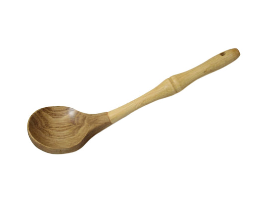 Large Wooden Bamboo Cooking Spoon Kitchen Home 30cm 6092 (Parcel Rate)