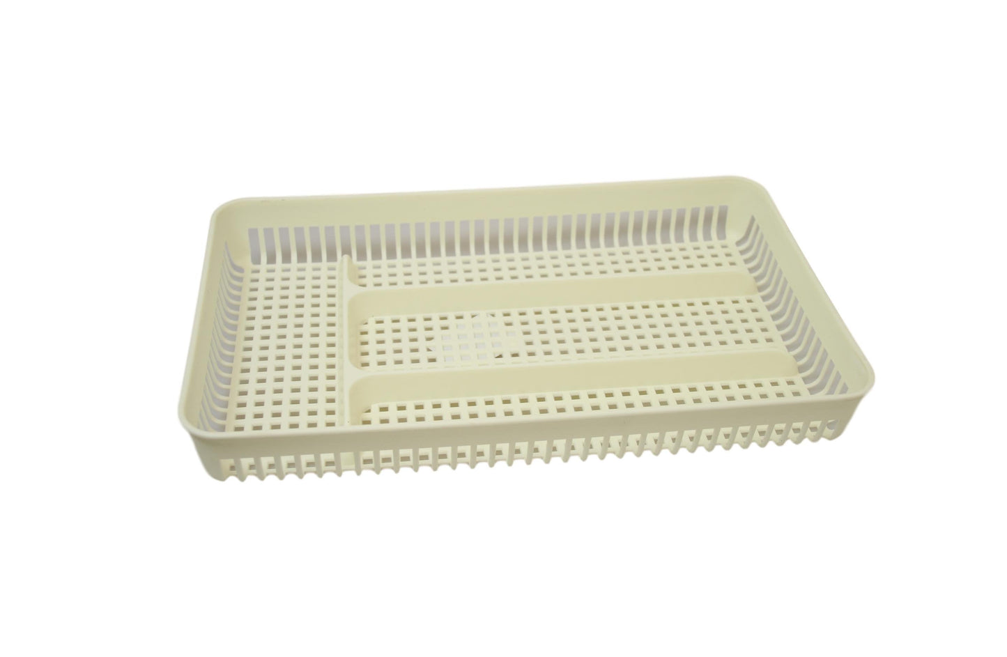 Plastic Cutlery Tray Rack Storage Tray 29 x 18 cm Assorted Colours 6151 (Parcel Rate)