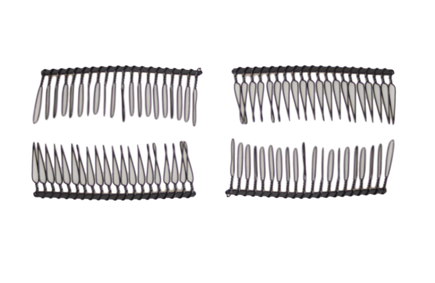 Hair Grip Comb Band 8 cm Pack of 4 6289 (Large Letter Rate)