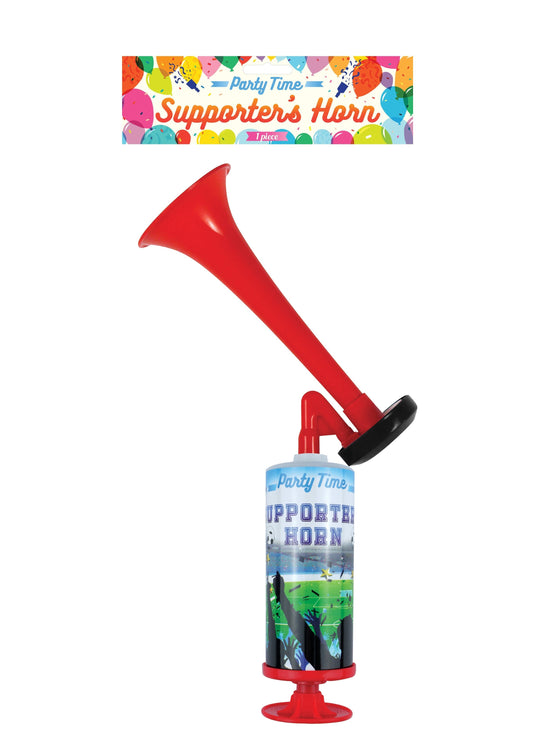 Large Plastic Party Football Air Horn 11 x 5.5 cm X38800A (Parcel Rate)