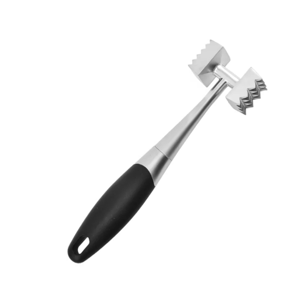 Metal Two Sided Meat Hammer Tenderiser 21 cm 6807 A  (Parcel Rate)