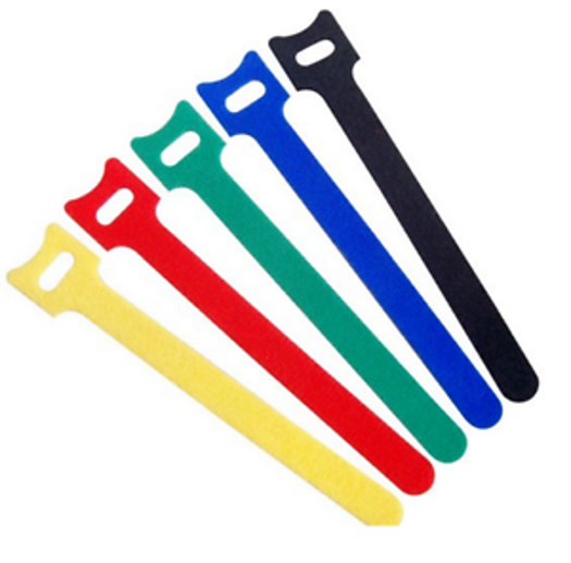 Velcro Cable Zip Tie Hook Pack of 6 1.2 x 125 mm 6903 (Parcel Rate)
