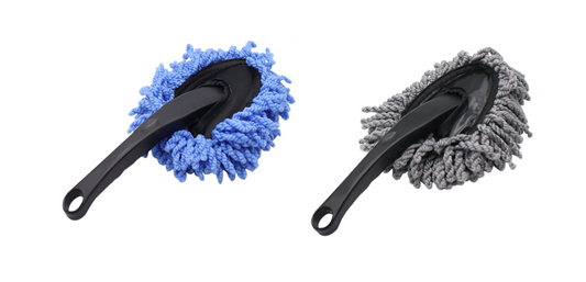 Handheld Microfibre Car Duster Brush 28 cm Assorted Colours 6978 (Parcel Rate)