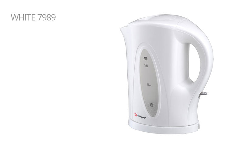 SQ Professional Aquen Fast Boil Cordless Kettle 1.7 Litre 2200W White 4720 (Parcel Rate)