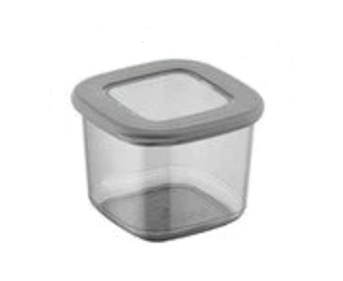 Poli Plastic Square Food Storage Container 550 ml AK771 (Parcel rate)