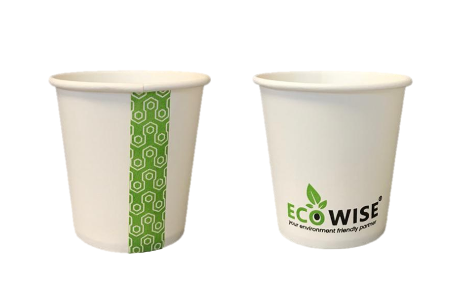 White Paper Cups 7oz / 200 ml Pack of 25 EC1659 (Parcel Rate)