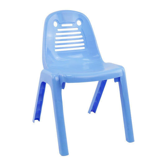 Kids Chair Sky Blue 25 x 32.50x48 cm Seat Height 27cm 8737 (Big Parcel Rate)