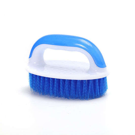 Plastic Cleaning Scrubbing Brush 13 x 8 cm Assorted Colours 6846 (Parcel Rate)