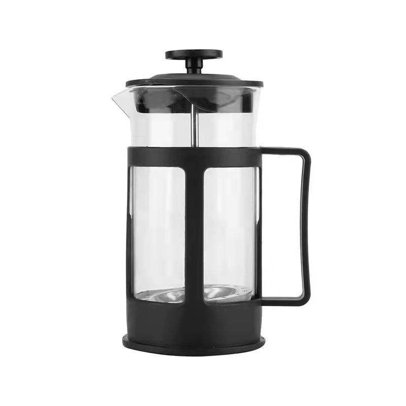 Glass Cafetiere French Coffee Press with Stainless Steel Filter 600ml 6403 (Parcel Rate)