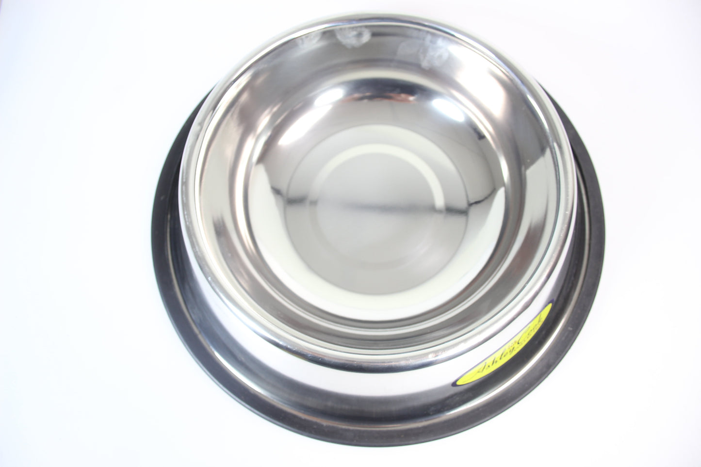 Silver Stainless Steel Basic Dog Bowl 1 Piece 270g 30 x 7cm ST9410 (Parcel Rate)