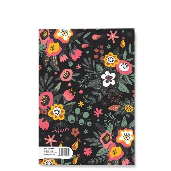 Floral A4 Refill Pad School Assorted Designs P1070 (Parcel Rate)