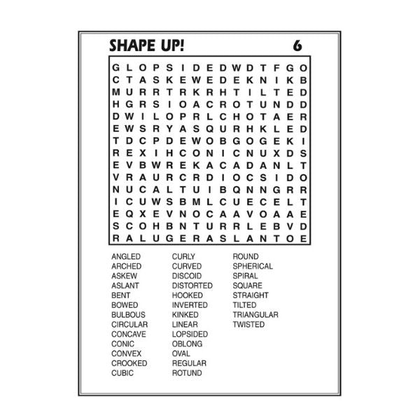 Mega Large Print Word Search Book Assorted Designs P2154 (Parcel Rate)