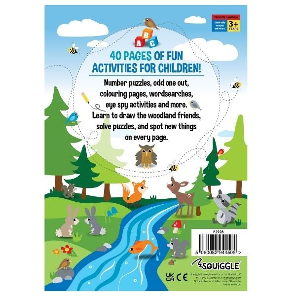 My Woodland Friends All-In-One Activity Book P2928 (Parcel Rate)