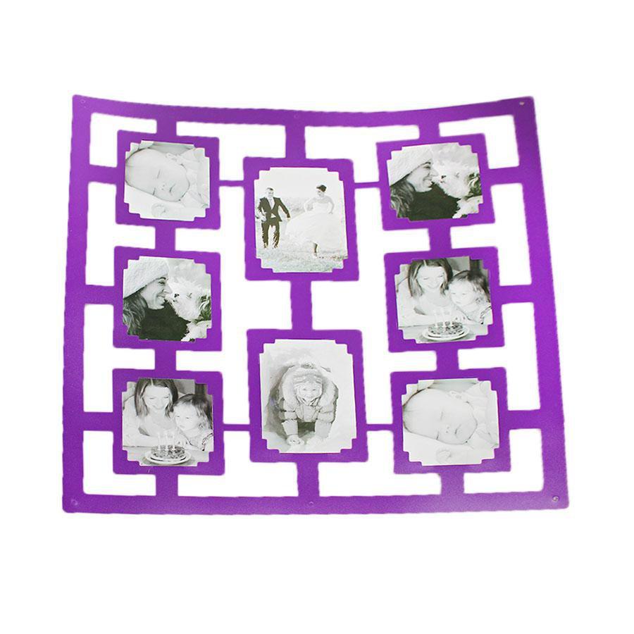 Panelled Flat Wall Picture Photo Hanger With Fixings Assorted Colours 2336 (Parcel Rate)